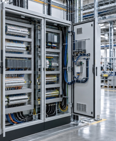 Endüstriyel elektrik panoları ve güvenli enerji sistemi